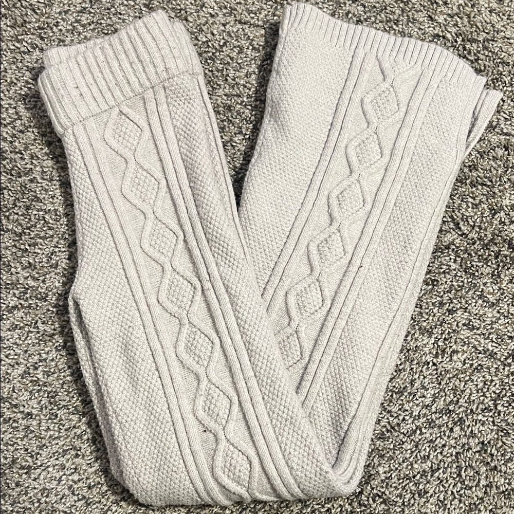 Cozy Cable Knit Sweater Pants